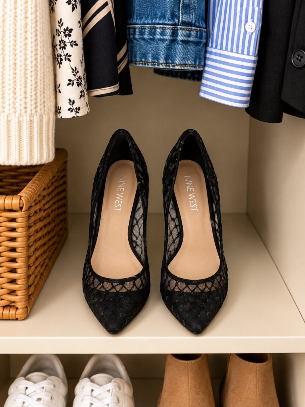 Nine West Black Heels